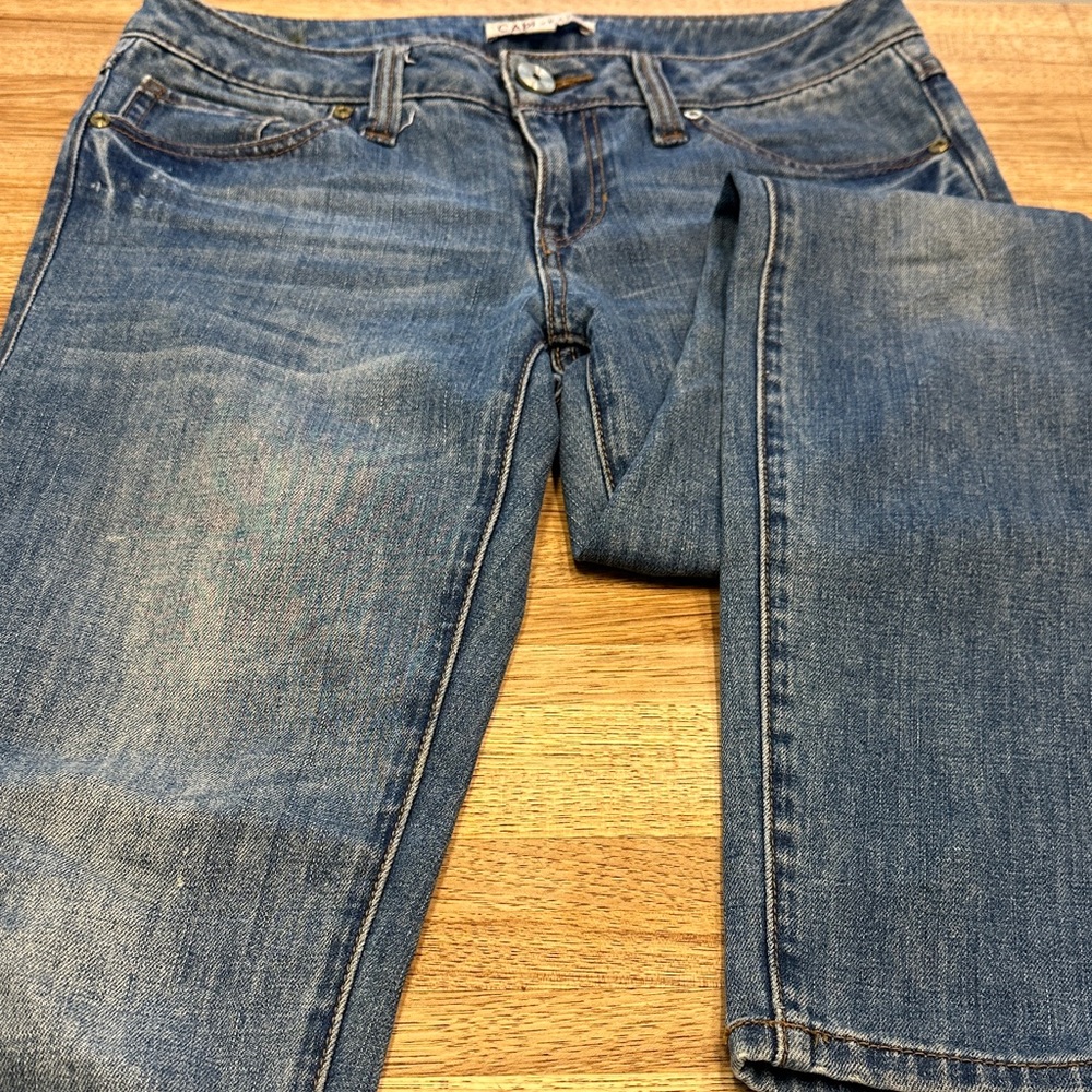 Cabi “Ruby” Distressed Skinny Jeans, 2